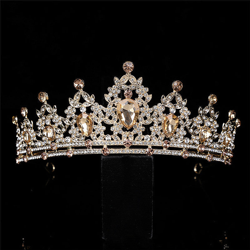 Bride Princess Crown Wedding Dress Accessories
