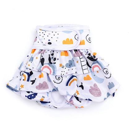 Home Washable Dog Safety Pants Menstrual Pet Physical Pant