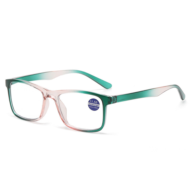 Presbyopic Glasses Female Small Square Box Plain