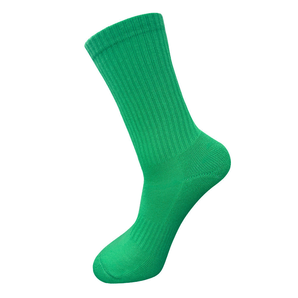 Breathable Athletic Crew Socks For Jogging Hiking Gym Training