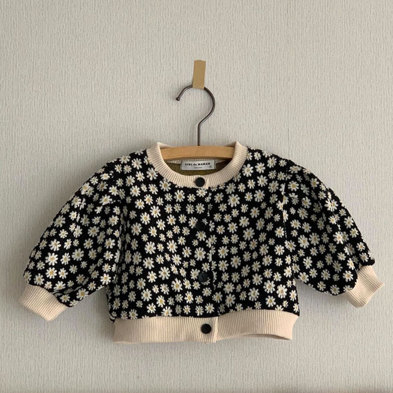 Baby Baobao Autumn Winter Dress Bubble Sleeve Princess Top