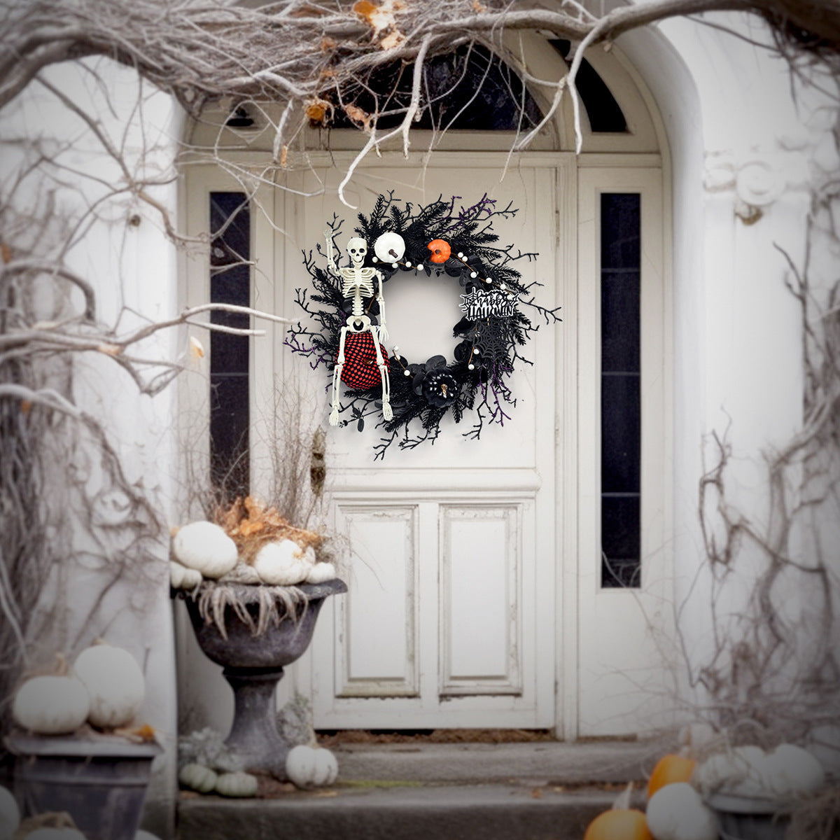 Halloween Wreath Decorations Pendant Door Decoration