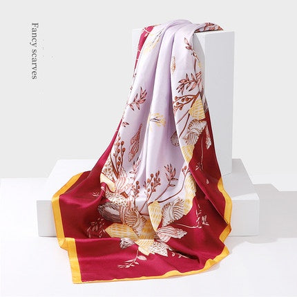 Women's New Geometric Square Scarves