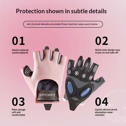 Blister-resistant Non-slip Abrasion-resistant Fitness Gloves