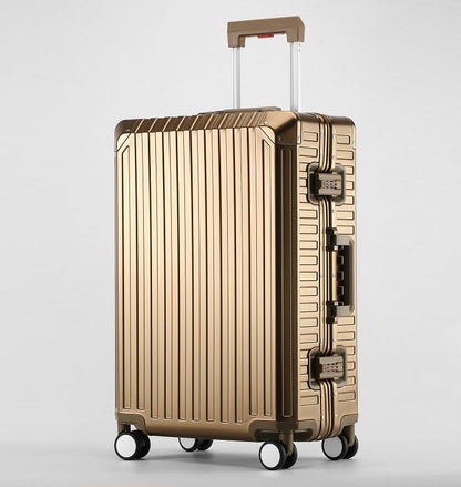 All-aluminum Magnesium Alloy Trolley Case Business Luggage
