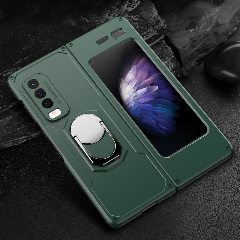 All-inclusive magnetic phone case with stand