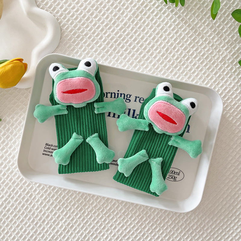 Cartoon Ugly And Cute Kid's Socks Children