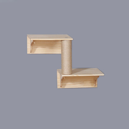 Cat climbing frame solid wood