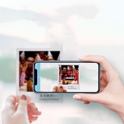 Portable Wireless Color Photo Printer Bluetooth USB Thermal Sublimation