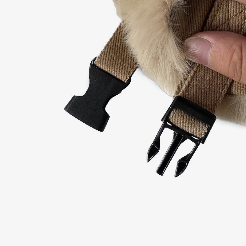 Men's Women's Winter Plush Thickened Earflap Hat