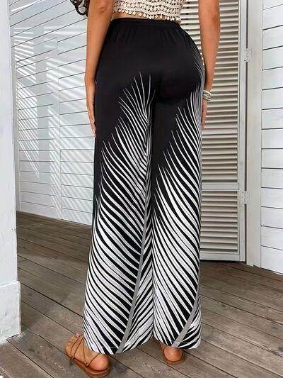 Stylish Printed Wide Leg Pants for Comfortable Fashion