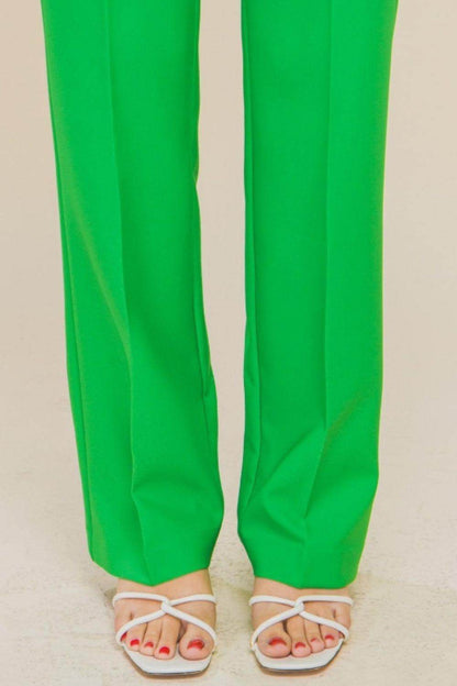 Love Tree High Waist Straight Pants for Stylish Comfort