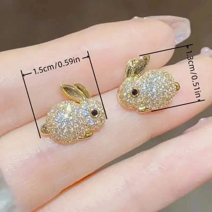 Adorable Rabbit-shaped Earrings