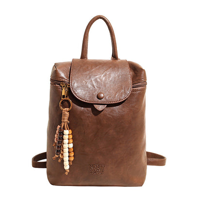 Personal Influencer Backpack New Fashion Retro Women Travel Bag