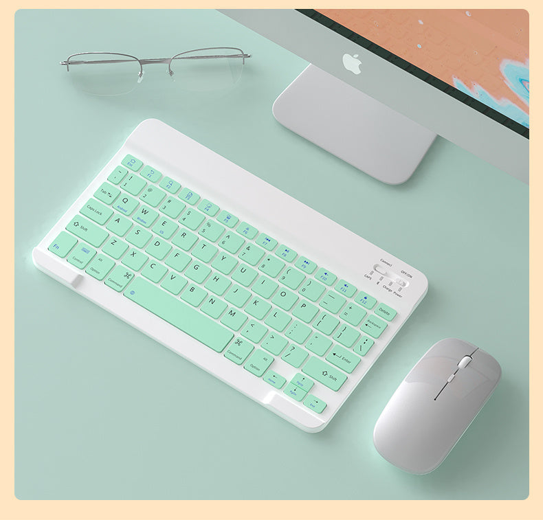 Tablet and Notebook Bluetooth Keyboard-Mouse Set