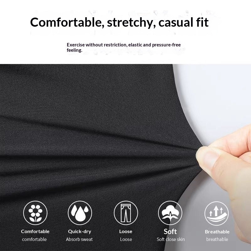 Mens Sportswear Set Hikingtraining Long Pants Fitness Apparel