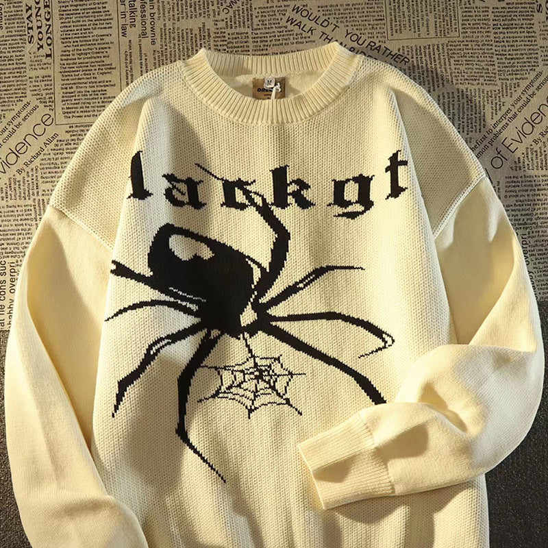 American High Street Vintage Spider Knitted Sweater