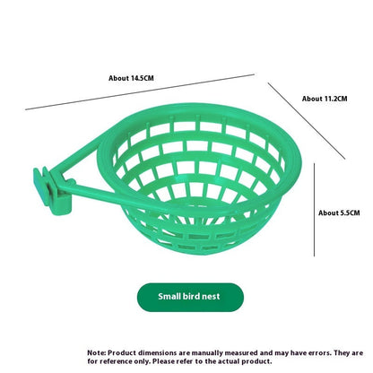 Bird Nest Plastic Material Easy To Clean And Split