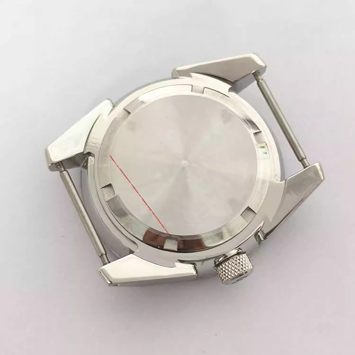 43mm 316 Stainless Steel Aluminum Bezel Watch Case Accessory