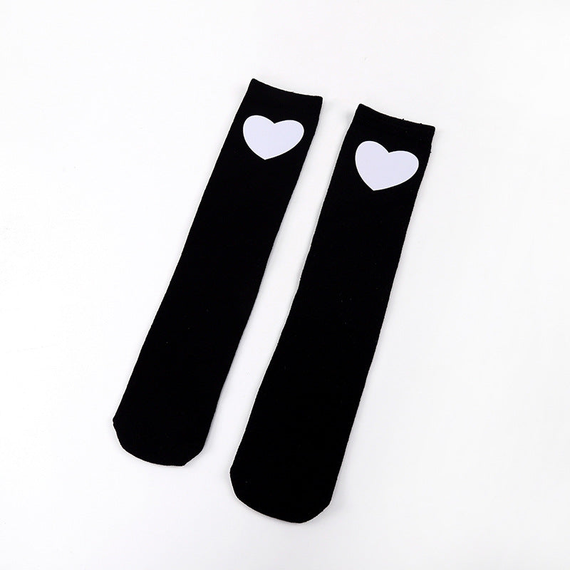 Five-pointed Star Middle Tube Children Over Knee Socks