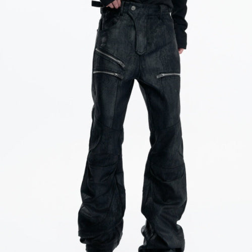 Cross-border Custom American High Street Wide Leg Jeans
