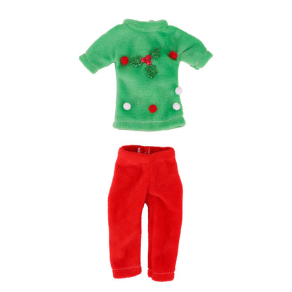 Christmas Bookshelf Doll's Clothing Accessories