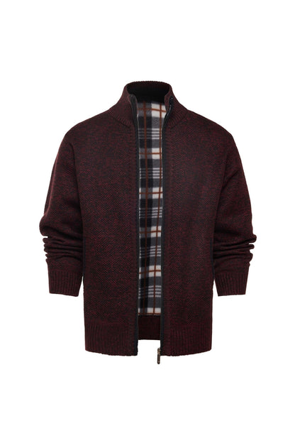 Slim-fit, Cropped Casual Sweater Jacket