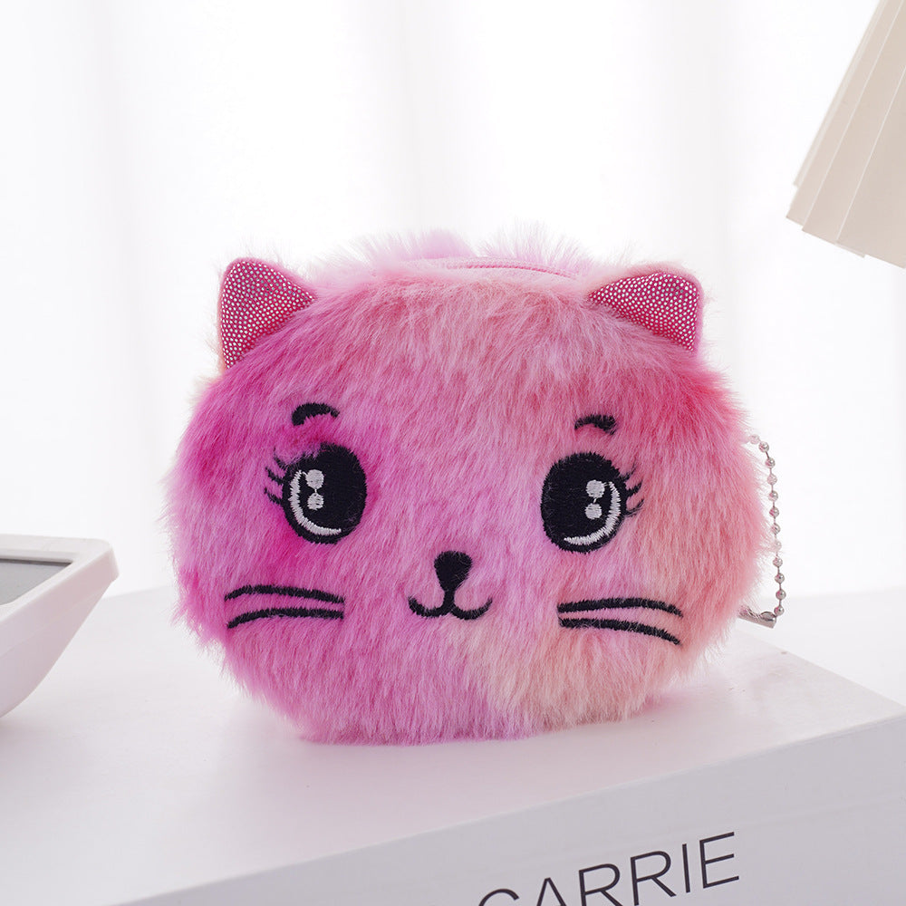 Cute Plush Coin Purse Cartoon Gift Fabric