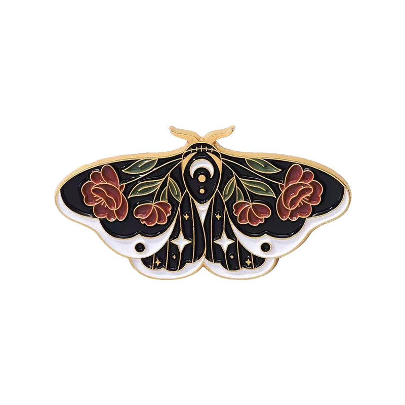 Insect-shaped Metal Badge With A Personalized Design