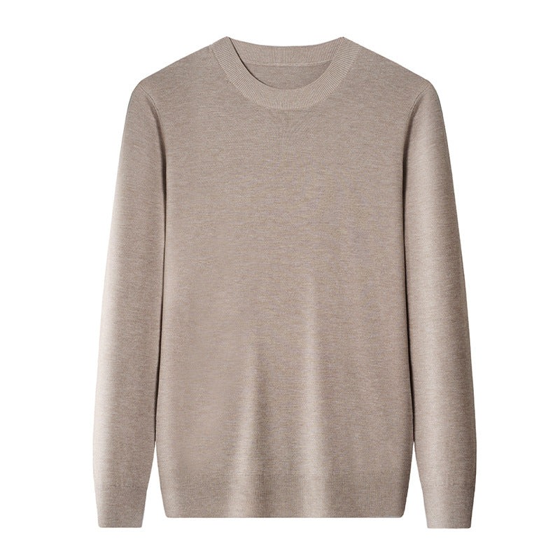 Pullover Solid-color Thermal Base Layer
