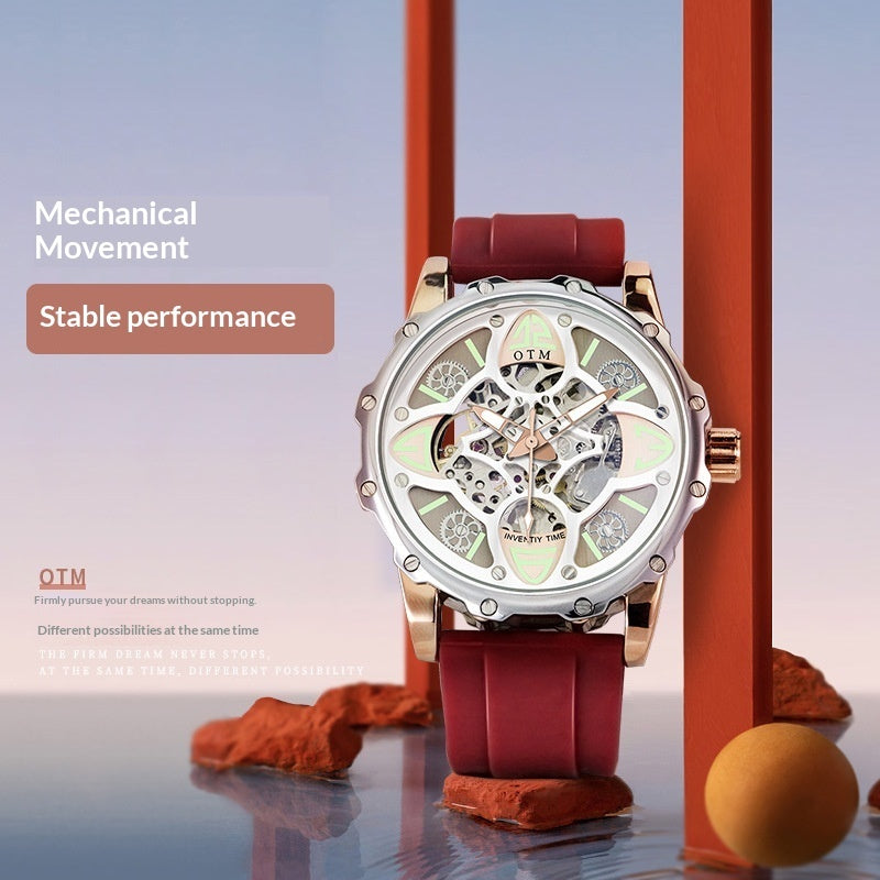 Luminous Waterproof Mechanical Mens Watch