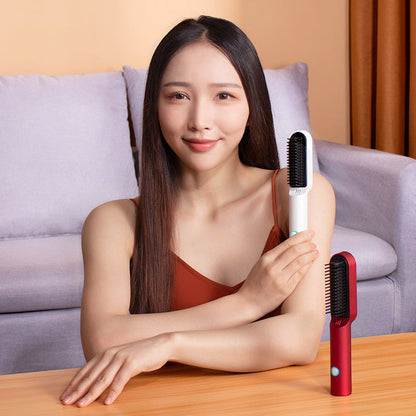 USB Rechargeable 2-In-1 Hair Dryer Brush