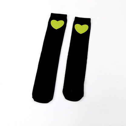 Five-pointed Star Middle Tube Children Over Knee Socks