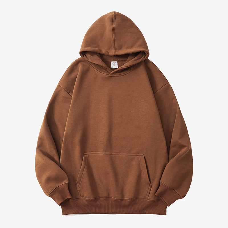 Men's Hooded Long-sleeve Pullover Casual Loose-fit Sweatshirt
