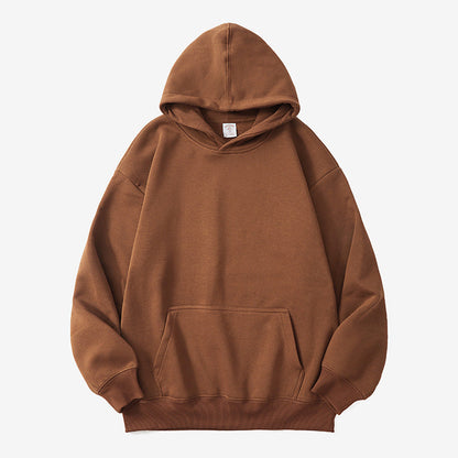 Men's Hooded Long-sleeve Pullover Casual Loose-fit Sweatshirt