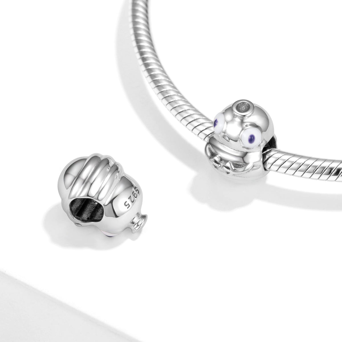 925 Silver Plain Silver Small Jewelry Men And Women Necklace Bracelet Diy Beading Accessories