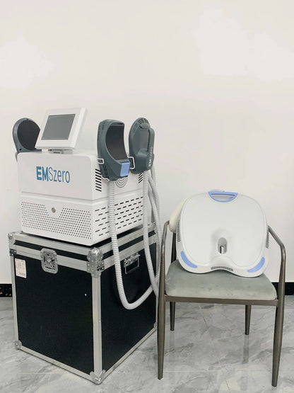 EMSzero RF EMS Sculpt Machine 6500W NEW Sculpting Electromagnetic Slimming Weight Loss Fat Body Removal Muscle Stimulation Salon