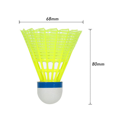 6pcs Gym Exercise Training Nylon Badminton Ball