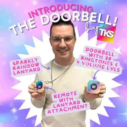 Remote emergency help button wireless doorbell SOS elderly caller