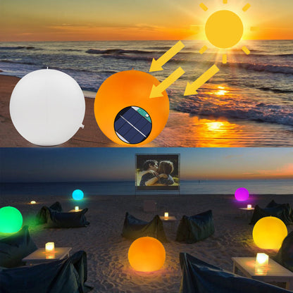 Floating Ball Pool Light Solar Powered