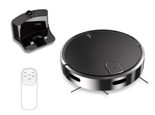 Color: Black, Electrical outlet: US - Mop Machine With Automatic Recharging Function