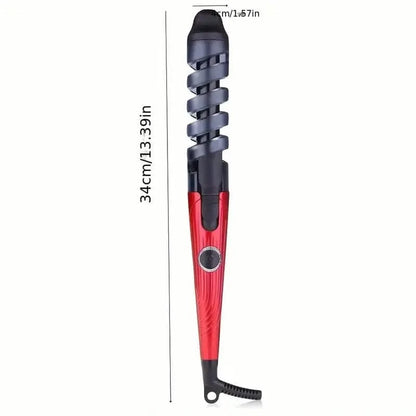 Anti Scald Spiral Curlers, Inner Button Wavy Curlers, Large Curls and Perm