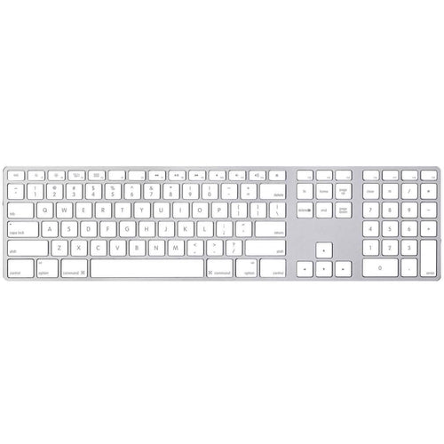 Apple Aluminum Keyboard with Numeric Keypad (Refurbished)