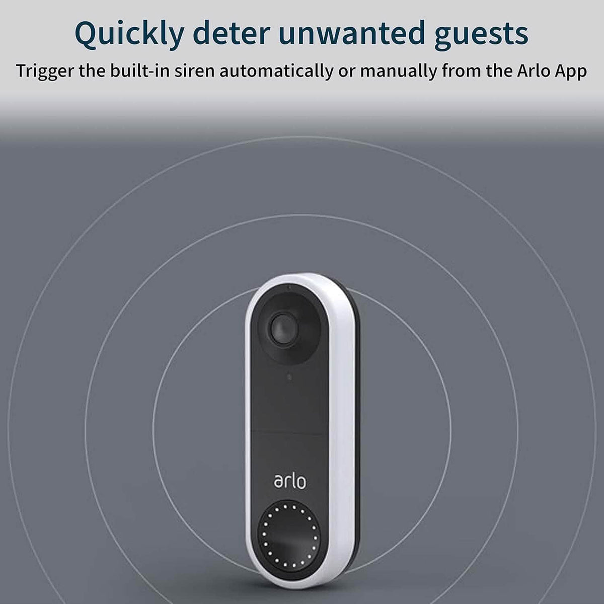 Arlo Essential Wired Video Doorbell  (Refurbished)