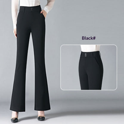 Women's Casual High-waisted Bootcut Pants