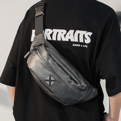 Korean Men's Bag Trendy Fashion Shoulder