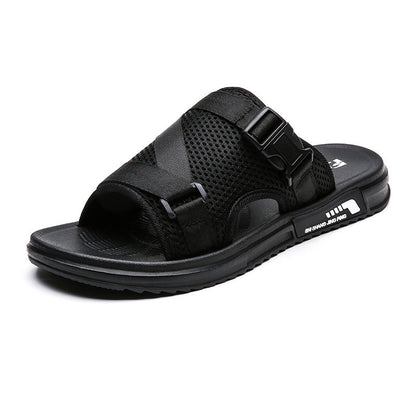 Men's Flip Flops Fashion Mesh Breathable Home Slippers