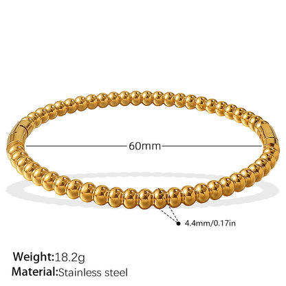 Buckle Bracelet Alloy Open-end Bracelet