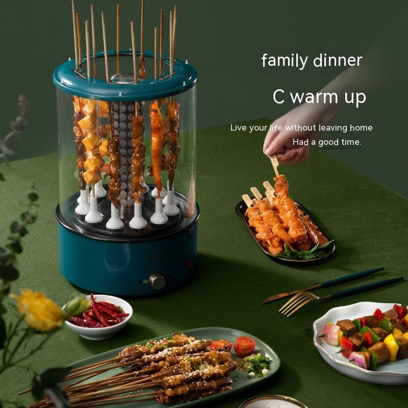 Automatic Multi-Function Smoke-Free Skewers Machine