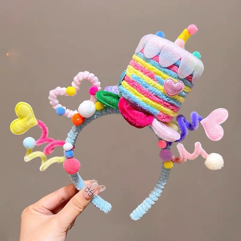 Cherry Cake Style Lace Hair Clip